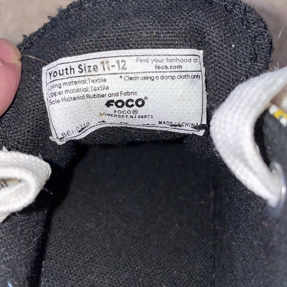 Very Cute Youth Girls Size 11/12 Steelers Tennis Shoes🖤💛Bundle and Save🖤💛 - Picture 7 of 7